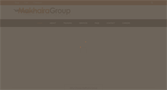 Desktop Screenshot of makhairagroup.com